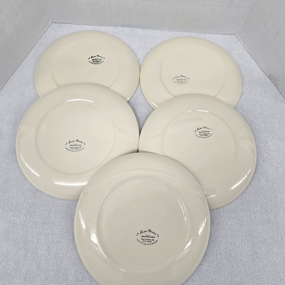 Set Of 5 Vintage Taylor Smith Taylor Ever Yours Boutonniere Dinner Plates EUC - Picture 13 of 13